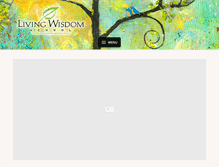 Tablet Screenshot of livingwisdomportland.org